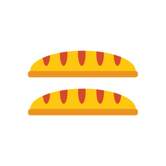French bread yellow color