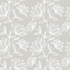 Seamless floral pattern - 115662948