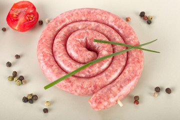 Bratwurst- Schnecke