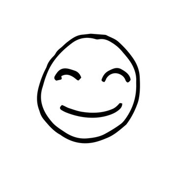 Emoticon smile logo