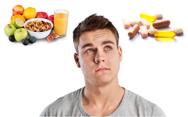 Vitamin pill.