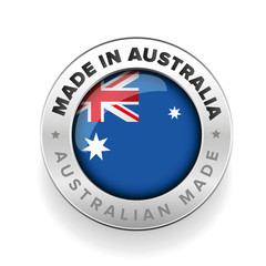 Made in Australia. Australian made