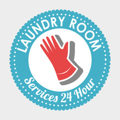 laundry room isolated icon design, vector illustration  graphic 
