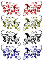 動物　シンボル　エンブレム