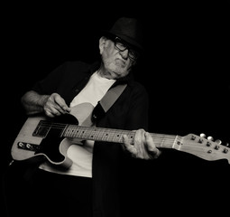 Obraz premium Jamming on the road