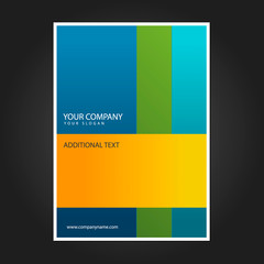 Business Brochure and Cover Design Template Vector