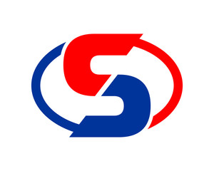 Modern Initial S Ouval