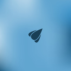 Rocket icon stock vector