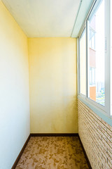 Obraz premium balcony Interior renovated in a new apartment