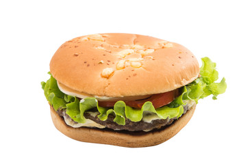 Big hamburger