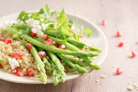 Quinoa And Asparagus Salad