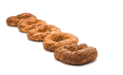 bagel with sesame