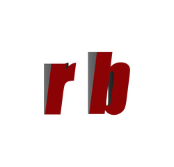 rb logo initial red and shadow