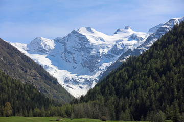 Fototapeta na wymiar Gran Paradiso. Aostatal. Italien