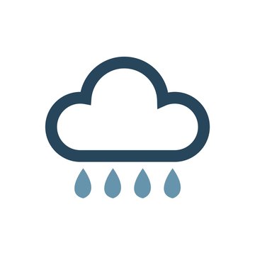 Nature logo weather season icon vector