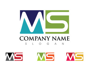 MS Letter Logo