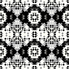 small pixel geometry seamless pattern
