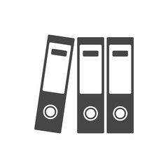 Binders Icon Vector, Archive folders vector icon