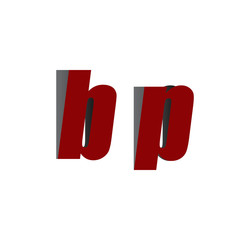 bp logo initial red and shadow