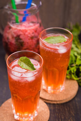 fresh strawberry drink