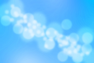 big size of beautiful bright colorful blur bokeh abstract background, this size of picture can use for desktop wallpaper or use for cover paper and presentation, illustration, blue tone, copy space