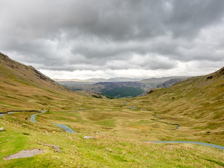 Fototapeta premium Countryside landscape view of England