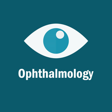 Optician vector logo. Ophthalmology Icon