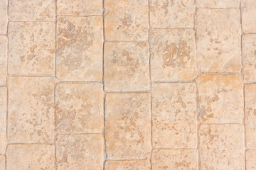 Boden Pflaster Steine Braun