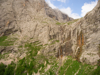 Pshehsky waterfall or Vodopadisty creek. Caucasus Nature Reserve