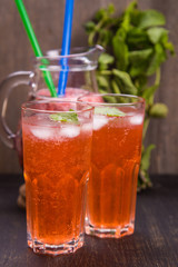 fresh strawberry drink