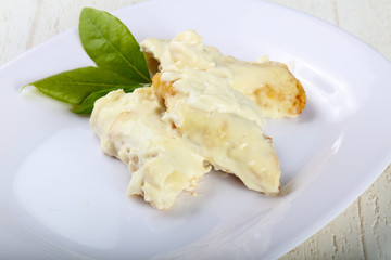 Baked perch