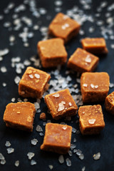 chocolate candy closeup 