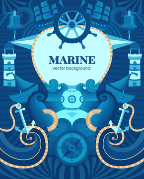 Marine background