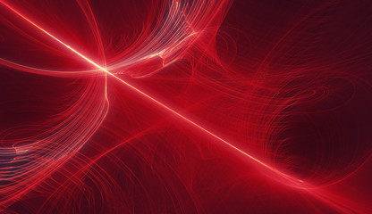 Abstrakter Hintergrund Rote Strahlung
