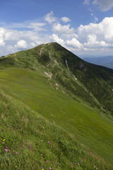 Big Krivan, the highest Peak in Mountains Little Fatra in Slovakia
