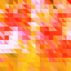 Abstract triangles background vector