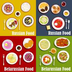Russian and belarusian national cuisine