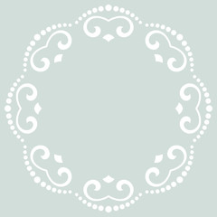 Oriental Abstract Vector Pattern