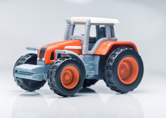 Children plastic toy tractor
