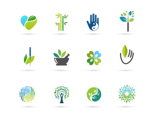 Alternative, Chinese medicine and wellness, yoga, zen concept