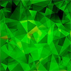 Obraz na płótnie Canvas green polygonal background