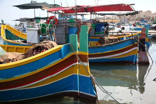 Maltese Fishing boats