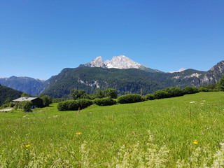 Obraz premium Watzmann, Watzmanngruppe