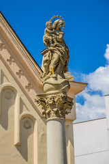 St. Stephan Capuchin church (was built in 1717) in Bratislava city, Slovakia.