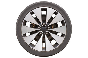 car disc for the wheels isolated on white background