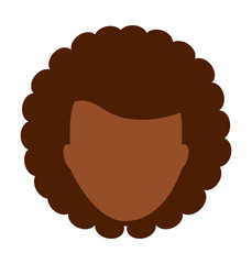 young woman isolated icon design