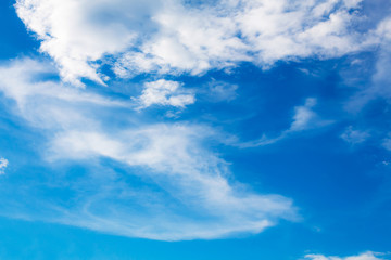 Obraz premium The vast blue sky and clouds sky