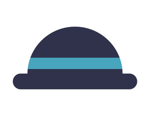 hat hipster style isolated icon design