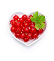 Johannisbeeren im Herzchen
