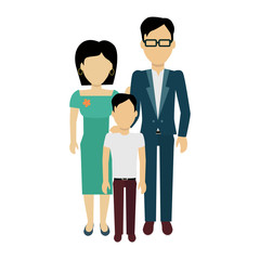 Happy Family Concept Banner Design